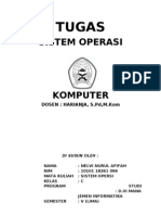 Tugas Sistem Operasi