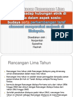 Analisis Kesan Rancangan Lima Tahun Terhadap Hubungan Etnik