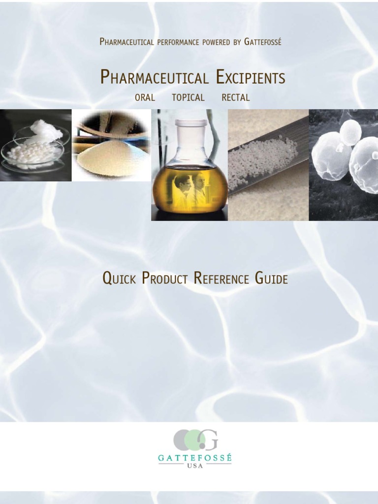 Excipient Guide Gattefosse