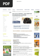 Bambu Chuveroso Bolo Alfarroba