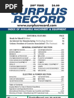Download MARCH 2013 Surplus Record Machinery  Equipment Directory by Surplus Record SN125309680 doc pdf