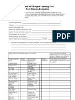 Monitoring & Post Evaluation Form 06