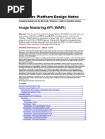 Windows Platform Design Notes: Image Mastering API (IMAPI)