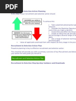Recruitment Selection Action Planning