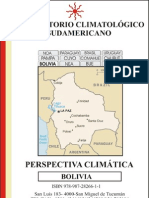 Perspectiva Climatica 1er Semestre Para Bolivia