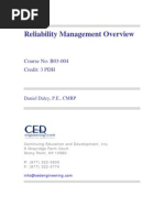 Reliability Management 2