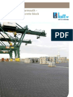 Port of Great Yarmouth - Heavy Duty Concrete Block Pavements