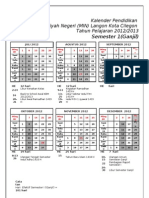 Kalender 2012 2013