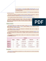 Base de Datos Conceptos