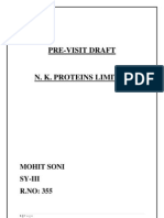 Pre Visit Draft On N K Proteins