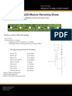 Feniex T-6/ 6 TIR LED Module Reliability Sheet