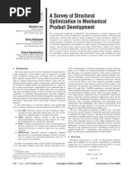 Download A Survey of Structural Optimization In Mechanical Product Development by jcool1 SN125356706 doc pdf
