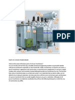 Parts of A Power Transformer