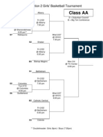 2013 Seeding Brackets - Girls