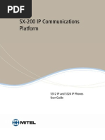 SX-200 IP Communications Platform: Mitel