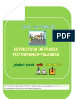 Fichas Estructura Frases - Dónde - Calle
