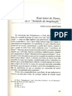 Kant Leitor de Hume