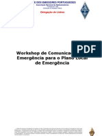 Workshop de comunicações de Emergência