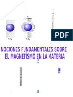 Nociones Fundamentales El Magnetismo en La Materia