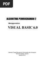 Download Modul Kuliah Visual Basic 6 by Riki Siregar RUli SN125414497 doc pdf