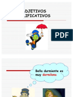 Adjetivos Calificativos