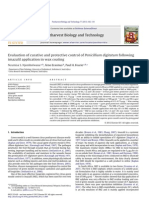 Evaluation of Curative and Protective Control of Penicillium Digitatum Following Imazalil Application in Wax Coating PDF