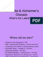 Dementia & Alzheimer’s Disease