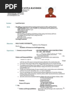 Download cv land surveyor by aricranises4404 SN12543365 doc pdf