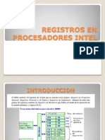 Registros en Procesadores Intel