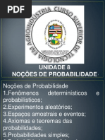Estatística - Unidade 8