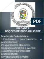 Estatística - Unidade 8