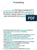 Forecasting: Planning Tool Attempts Uncertainty Data Analysis Trends