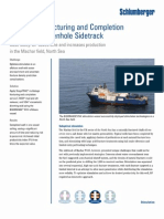 Multistage Fracturing and Completion for Subsea Openhole Sidetrack