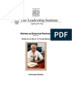 Writing an Effective Proposal-TLI112