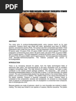 Eco friendly bag made from cassava starch picture