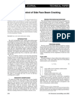 Modeling and Control of Side Face Beam Cracking - Frosch