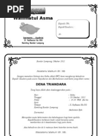 840+ Contoh Undangan Syukuran Pemberian Nama Bayi Gratis Terbaik