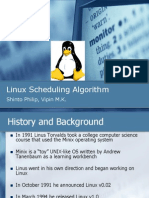 Linux Scheduling 