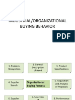 Industrial/Organizational Buying Behavior