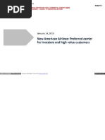 Download American Airlines investor presentation on the merger with US Airways by skiftnews SN125468397 doc pdf