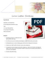 Love Letter Cookies