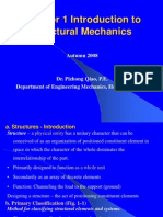 Chapter 1 Introduction To Structural Mechanics