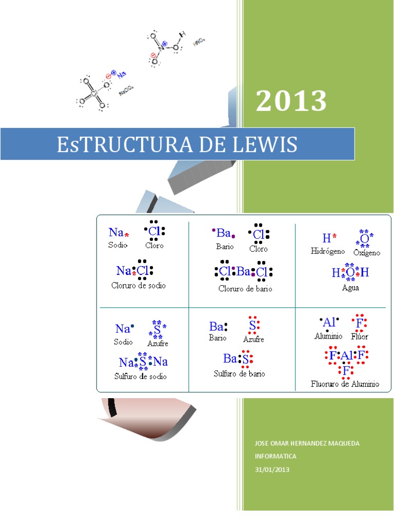 Estructura de Lewis | PDF | Química Física | Interacción, image size:768x1024