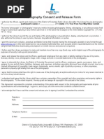 Your Prom Your Way Release Form for Adults