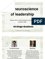 Neuroscience of Leadershp Webinar PDF