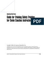Guide For Training Safety Training For Swim Coaches Instructors