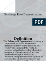 Exchange Rate Determination