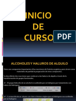 1.- Alcoholes y Haluros de Alquilo