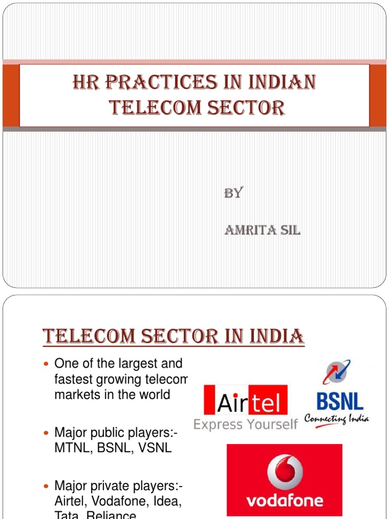 HR Practices in Indian Telecom Sector | PDF | Recruitment | Employment