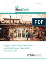 Refugee Livelihoods in Urban Areas